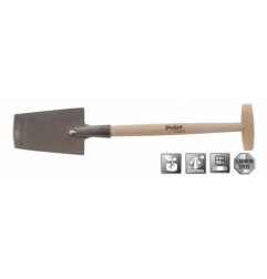 45cm straight hand spade - Traditional - Polet