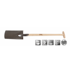 Garden spade 330/160 95cm - Traditional - Polet