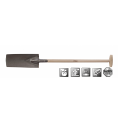 360/140 90cm earthmoving spade - Traditional - Polet