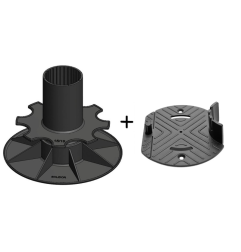 Pack - Base réglable + tête de plot - PV - Solidor