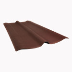 Коньковый колпак Topline - Для битумных волнистых листов - Aquaplan