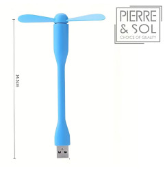 Flexible & Bendable Mini USB Fan – Portable for PC, Power Bank & Desk