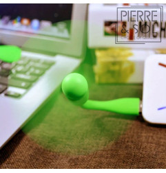 Flexibler und biegsamer Mini-USB-Ventilator – Tragbar für PC, Powerbank und Schreibtisch