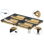 Waschwanne mit Polyesterbetonboden – Cleanbox – ACO