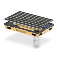 Recipiente para suelo de hormigón de poliéster - Cleanbox - ACO