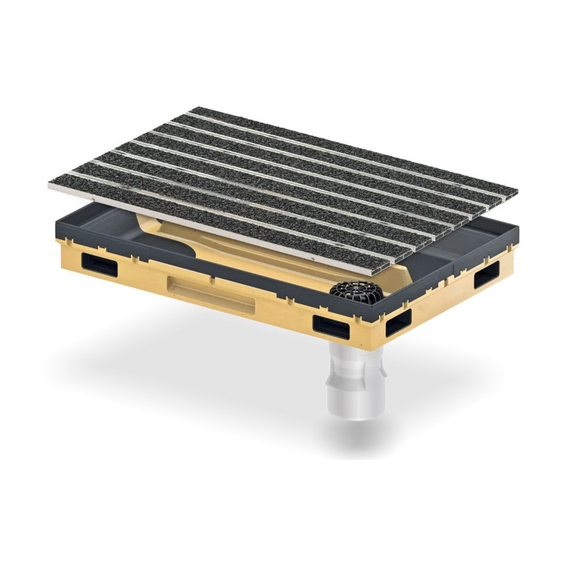 Polyester betonnen vloer kom - Cleanbox - ACO