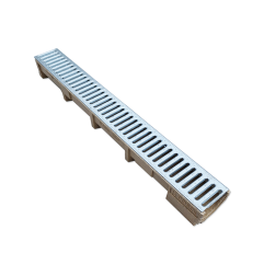 Canal DIY - Canal de concreto poliéster com grade galvanizada - Coeck