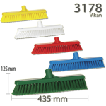 Scopa per pavimenti 3178 - 410mm morbida - Vikan