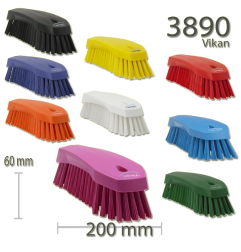 Brosse à main "L" 3890 - 200mm dure - Vikan
