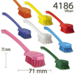 Brosse à main 4186 - 415mm manche long - Vikan