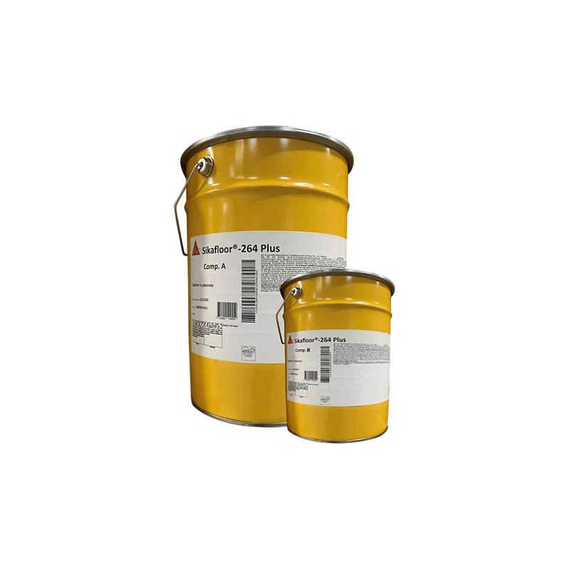 Colored epoxy resin for industrial floors