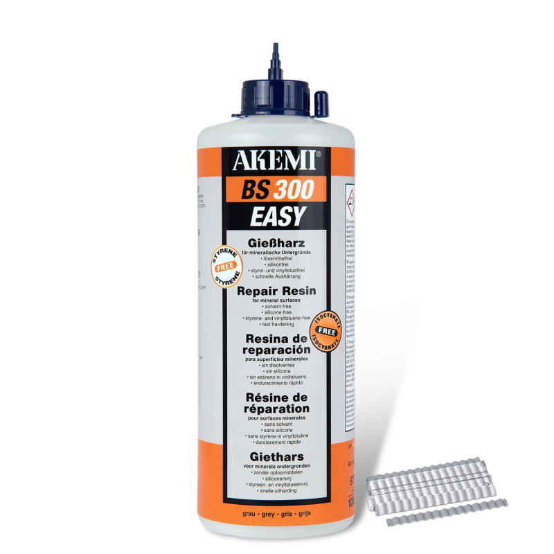 BS 300 EASY - Resina de reparo bicomponente - Akemi BS 300 EASY - Resina de reparo bicomponente - Akemi