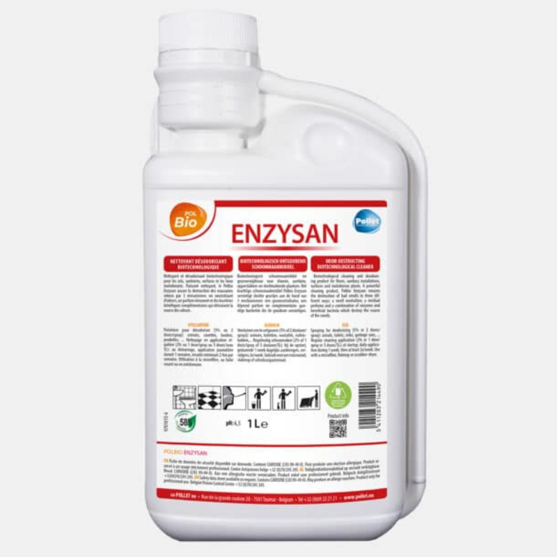 PolBio Odor Control Enzysan - Biotechnologische reiniger voor vloeren en oppervlakken - Pollet PolBio Odor Control Enzysan - Biotechnologische reiniger voor vloeren en oppervlakken - Pollet