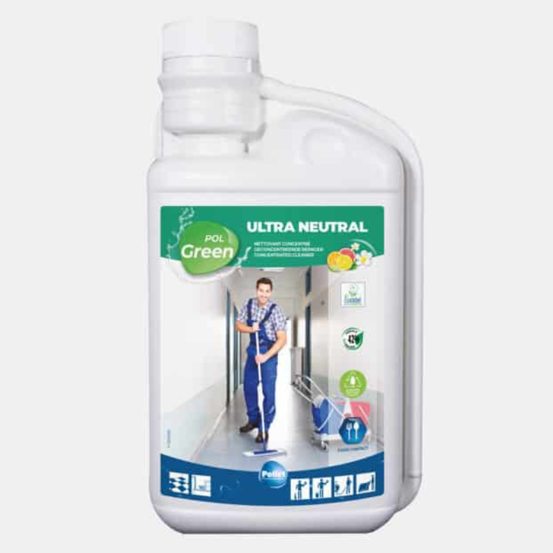 PolGreen Ultra Neutral - Nettoyant naturel Parfumé - Pollet