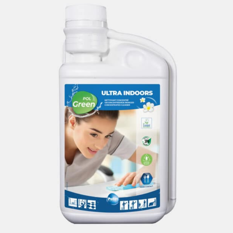 PolGreen Ultra Indoors - Detergente ecologico concentrato - Pollet