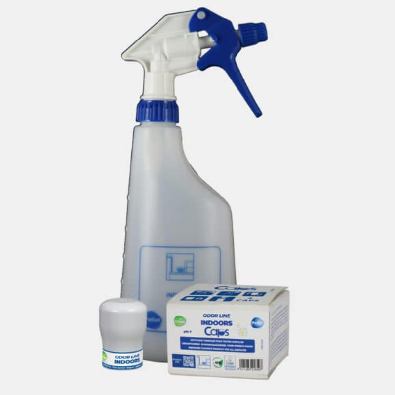 Cápsulas PolGreen Odor Line para interiores - Limpiador ecológico concentrado y perfumado - Pollet Cápsulas PolGreen Odor Line para interiores - Limpiador ecológico concentrado y perfumado - Pollet