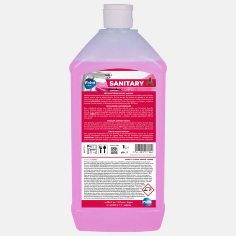 EchoClean Sanitary — экономичное средство для удаления накипи — Pollet EchoClean Sanitary — экономичное средство для удаления накипи — Pollet