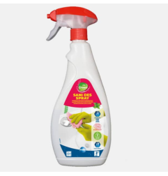 PolGreen Sani DES Spray - Ontkalkend en desinfecterend reinigingsmiddel - Ecocert - Pollet