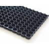 Doormat RIMA VR of entrance in black rubber, surface and honeycomb from ROSCO