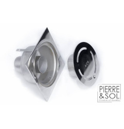 Напольный слив из нержавеющей стали - Eko Diamant - ACO