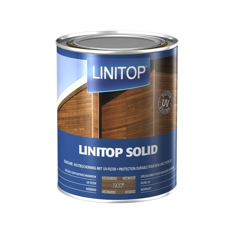 Solid - Lasure de protection avec filtre UV - Linitop Solid - Lasure de protection avec filtre UV - Linitop
