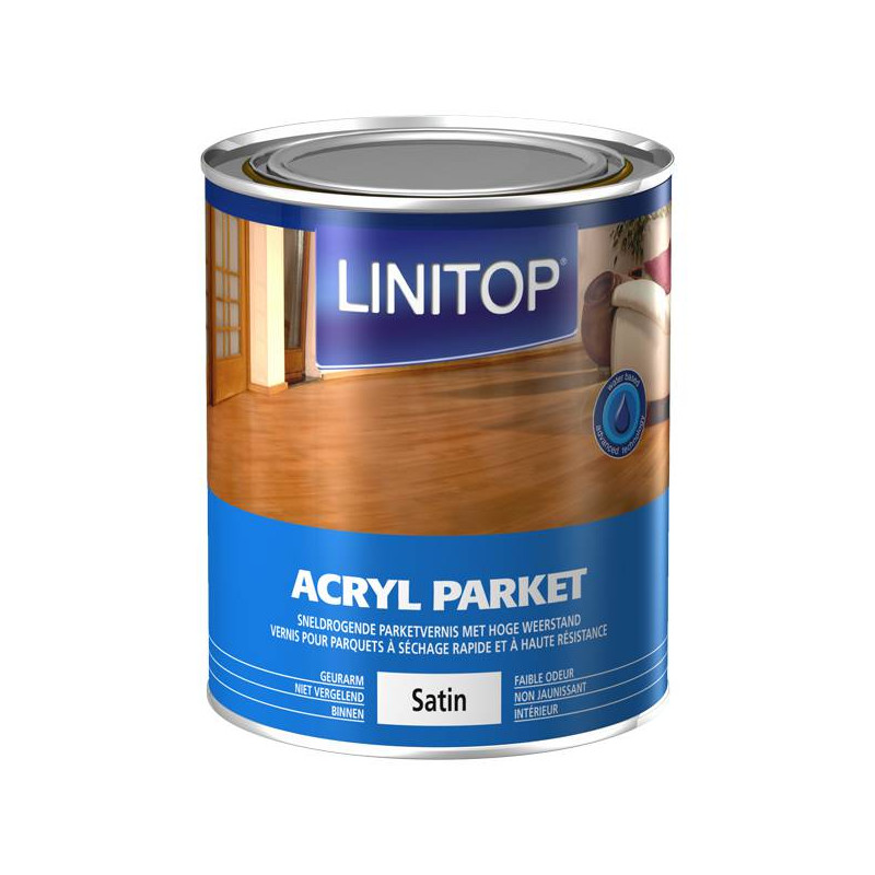 Acryl Parket - Special sealant for normal to heavy traffic - Linitop