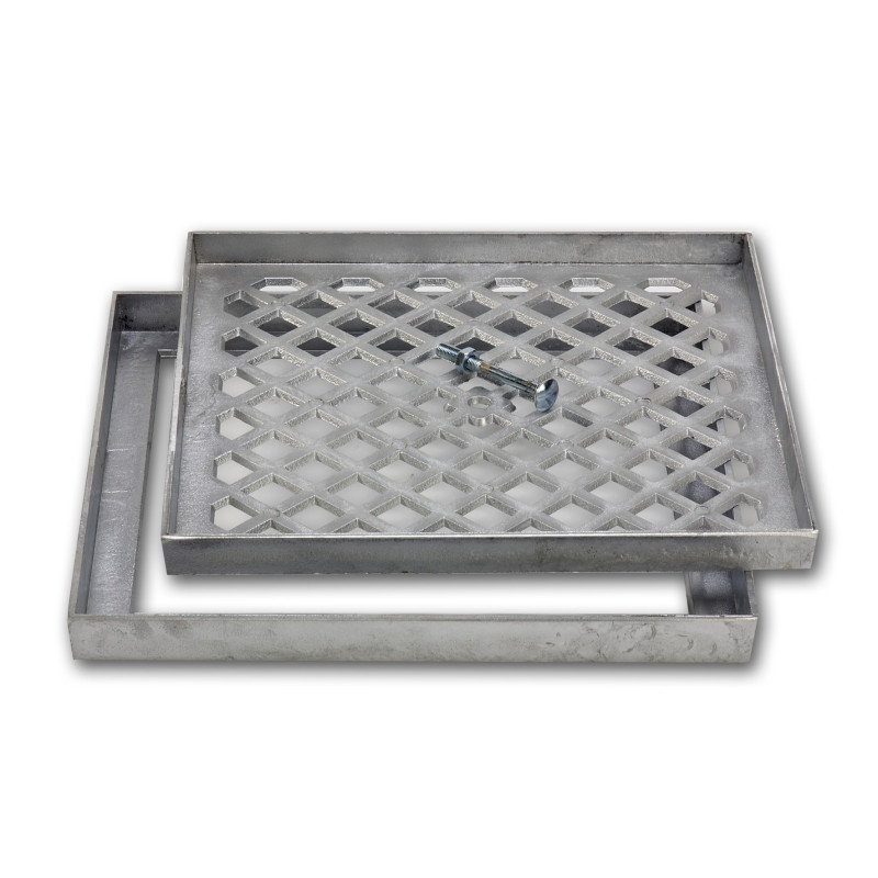 Cover of pavement slabs aluminum