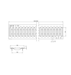 Grilles - Gala-G100 - ACO
