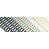 Channel drain with tinted steel grating - Euroline 100 Harmony - ACO