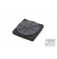 Plot Fixe 24 mm sur support polyuréthane - RC - Solidor