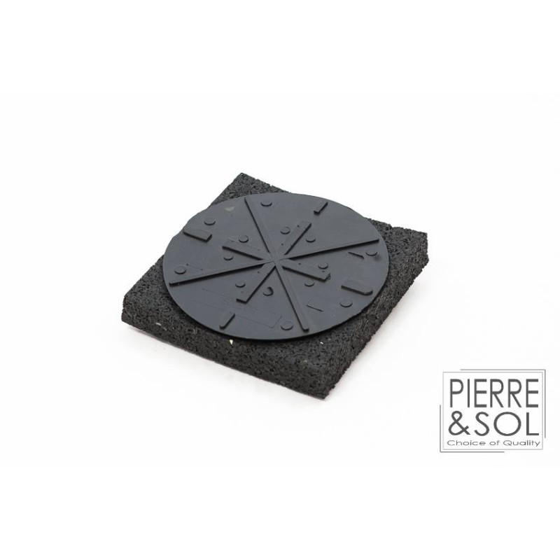 Pilastro fisso da 24 mm su supporto in poliuretano - RC - Solidor