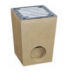 加洛 - 带不锈钢电镀或涂层网格的土壤虹吸管 - ACO