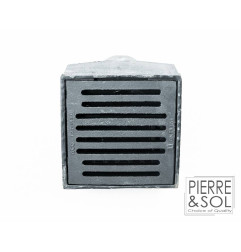 Scarico per cantine - Griglia a fessura in ghisa - Classe L 15kN - ACO