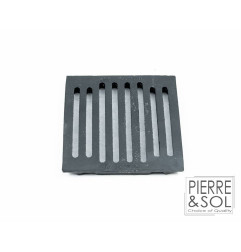 Siphon de cave - Grille à fentes en fonte - Classe L 15kN - ACO