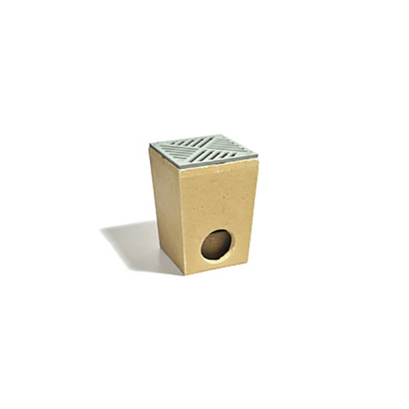 Floor drain GALLO HARMONY with grid in cast iron, water care and basket from ACO Floor drain GALLO HARMONY with grid in cast iron, water care and basket from ACO