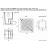 Floor drain GALLO HARMONY with grid in cast iron, water care and basket from ACO Floor drain GALLO HARMONY with grid in cast iron, water care and basket from ACO