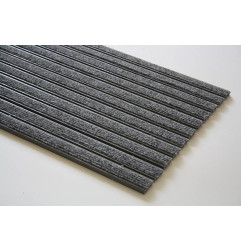 Aluminium profile doormat covered with polypropylene fibres - Vario Junior JNO / JNSO - Rosco
