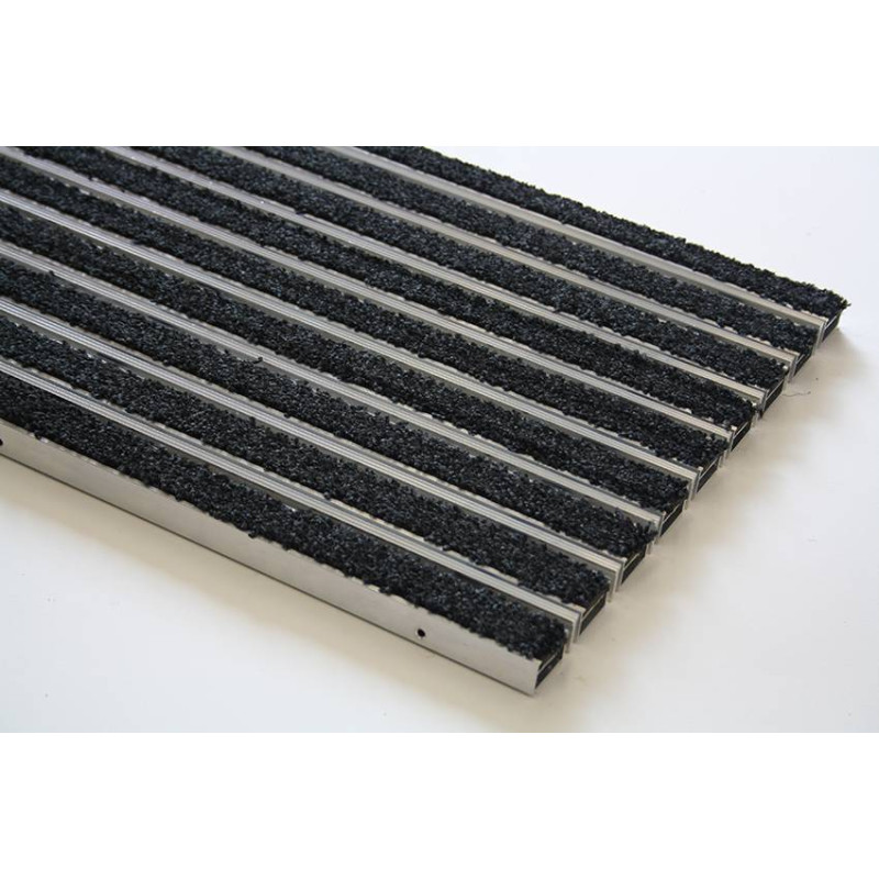Aluminium profile doormat covered with polyamide fibres - Vario PO / PSO - Rosco
