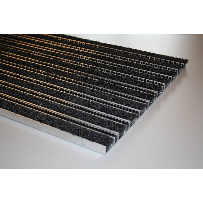 Felpudo VARIO PBGO, cubierta de aluminio fibras de ROSCO - Pierre & Sol colorido de nylon y poliamida Felpudo VARIO PBGO, cubierta de aluminio fibras de ROSCO - Pierre & Sol colorido de nylon y poliamida