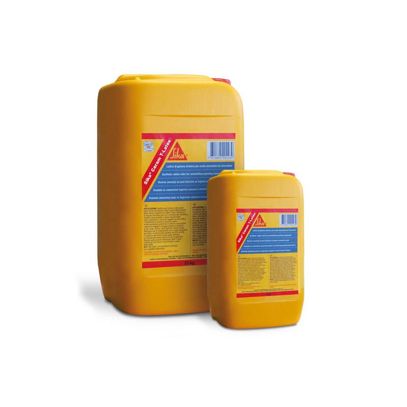 SIKACERAM T-LATEX, synthetic latex-based rubber at SIKA