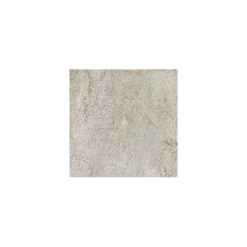 Ceramic slab Napo silver at stone & soil
