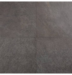 Ceramic slab Percorsi Quartz Black at stone & soil