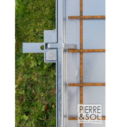 Cubrebaldosas galvanizado con apertura asistida - Toptek Assist GS - ACO