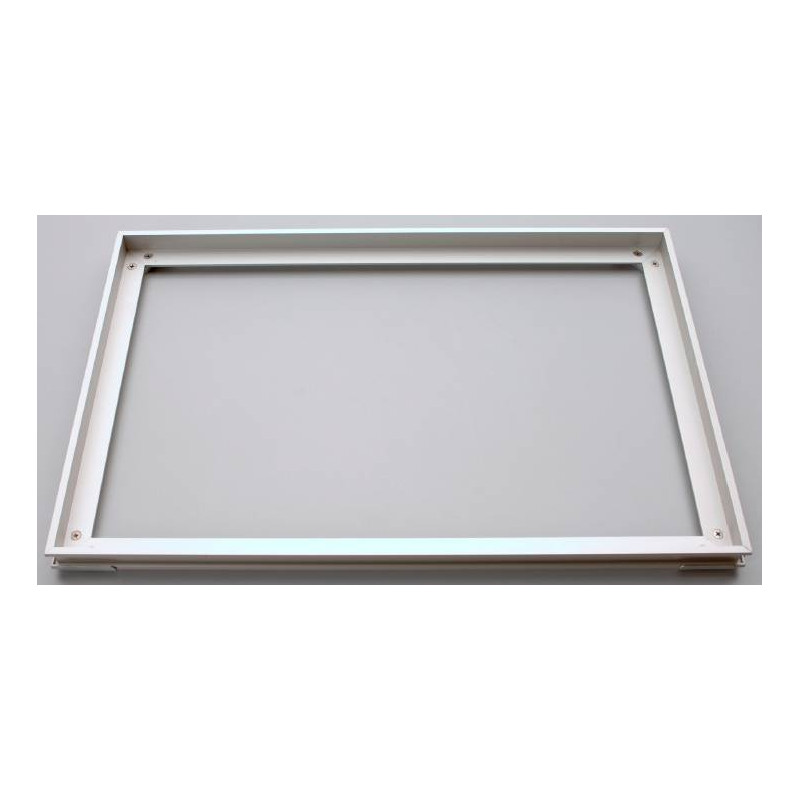 PromaJAN Recessed low height aluminium doormat frame Natural color