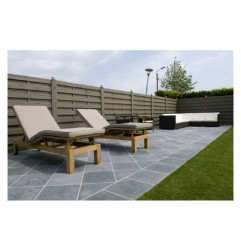 Terrasse de Pierre Bleue du Vietnam - Antique