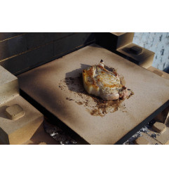 Stonegrill in refractory bricks