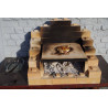 Stonegrill in refractory bricks Stonegrill in refractory bricks
