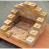 Stonegrill in refractory bricks Stonegrill in refractory bricks