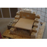 Stonegrill in refractory bricks Stonegrill in refractory bricks
