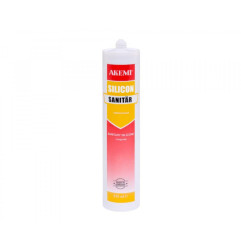 Sanitary silicone - pre-coloured - Akemi